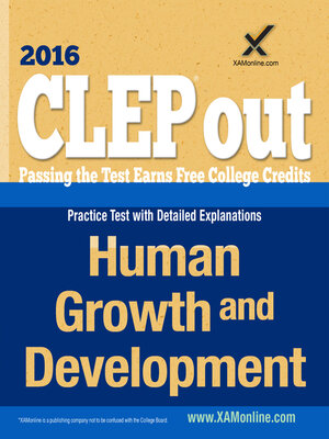 cover image of CLEP Human Growth and Development